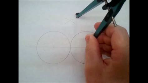 Drawing An Oval With A Compass And No String Very Simple Youtube