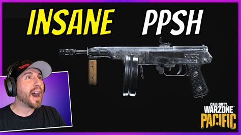 NEW Best SMG PPSH Class Setup Melts In Warzone Pacific Caldera