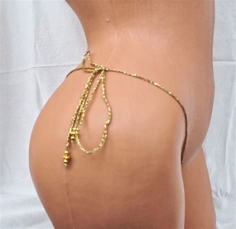 Gift Golden Sexy EXTREME MICRO BIKINI Summer Bikini Micro Thong Extreme Bikini EBay