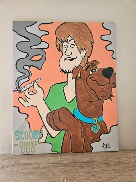 Scooby And Shaggy Smoking Weed