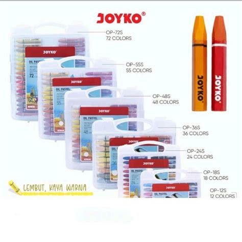 jual crayon jokyo crayon titi oil pastels joyko oil pastels titi