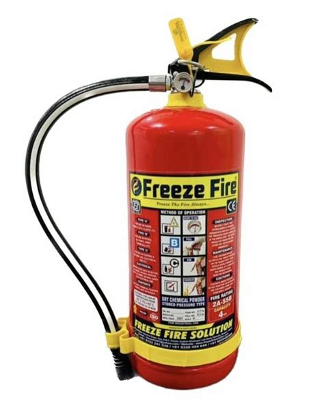 Class A 4 Kg Abc Type Fire Extinguisher At ₹ 1555piece In Pimpri