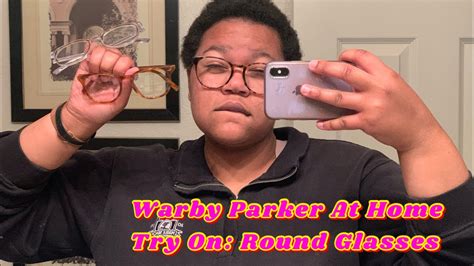 Warby Parker Round Frames At Home Try On Youtube