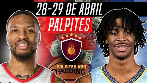 Palpites E Dicas Nba De Hoje Dia E De Abril Resultados De