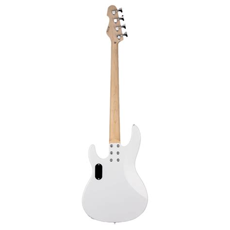 Esp Ltd Ap 204 Bass Guitar Snow White Satin Sky Music