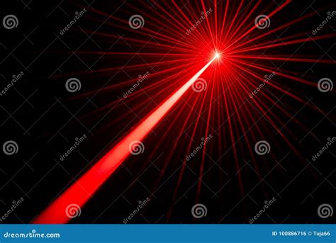 Laser beam light effect stock photo. Image of lamp, club - 100886716