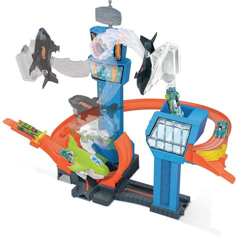 Mattel Hot Wheels city tryskáč na letišti Maxíkovy hračky