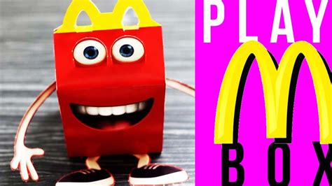 Mcdonalds Happy Meal Box Mcdonalds Happy Meal Packaging Playing Video