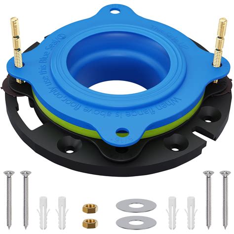 MENNTY Toilet Flange Repair Kit- Include Flange & Elastic Wax Ring