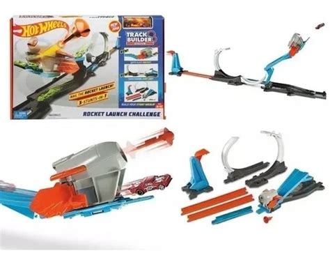 Pista Hot Wheels Desafio Lancador Foguete Flk60 Mattel Frete grátis