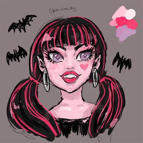 Monster High Draculaura Drawing