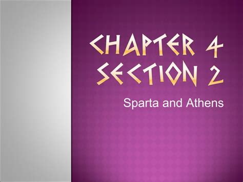 Chapter 4 Section 2 Ppt