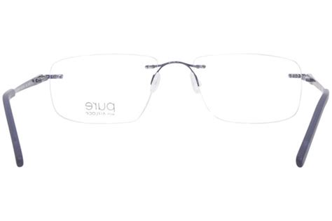 Pure Airlock Valor 204 Eyeglasses Rimless Rectangle Shape