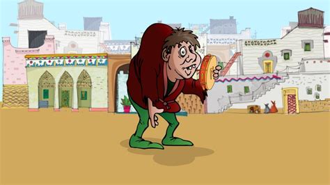 حكاية الأحدب المغنّي تعلم العربية