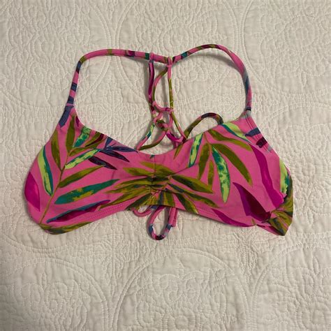 Target Pink Bikini Top With Removable Pads Target Depop