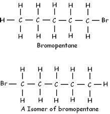 Structure of bromopentane - Science - Carbon and its Compounds ...