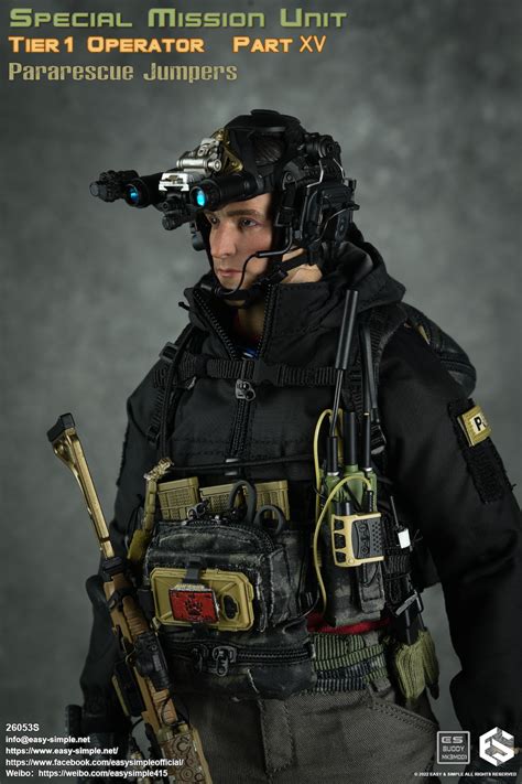 Easy&Simple 26053S SMU Tier1 Operator Part XV Pararescue Jumpers,Boxed