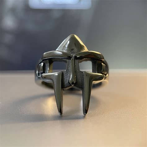 MF DOOM Ring Black - MF DOOM