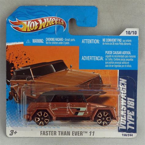 Rockertron Toys. HotWheels Volkswagen Type 181 Copper "Faster Than Ever"