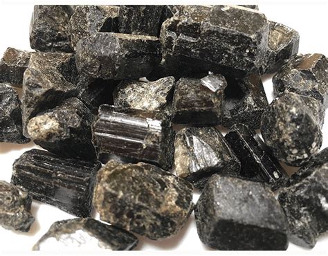 Raw Black Tourmaline 1 LB Zambia Etsy