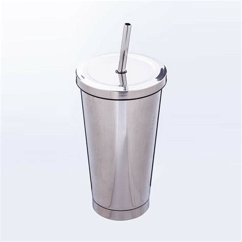 Rvs Herbruikbare Mokken Vacu M Tumbler Cup Met Str Grandado