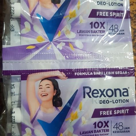 Jual Rexona Lotion Deo Sachet Men Ice Cool Ml Tahan Jam Shopee