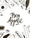 Bon Appétit Cafe Poster Free Stock Photo - Public Domain Pictures