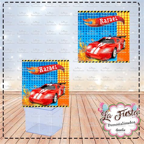 Rótulo para Caixinha Acrílica Hot Wheels Elo