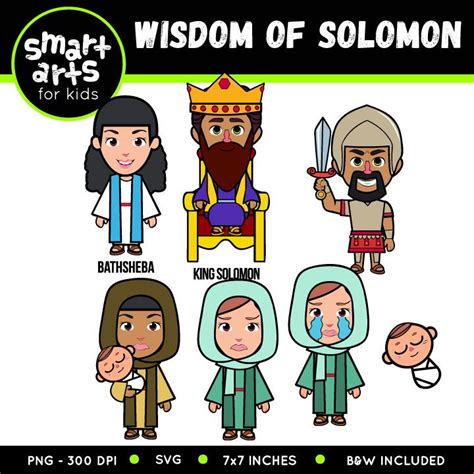 Wisdom Of Solomon Clip Art Educational Clip Arts Clip Art Smart