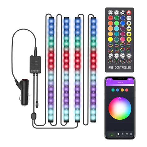 Blitzwolf Bw Lt M Rgb Led Strip Kit With Sync Music