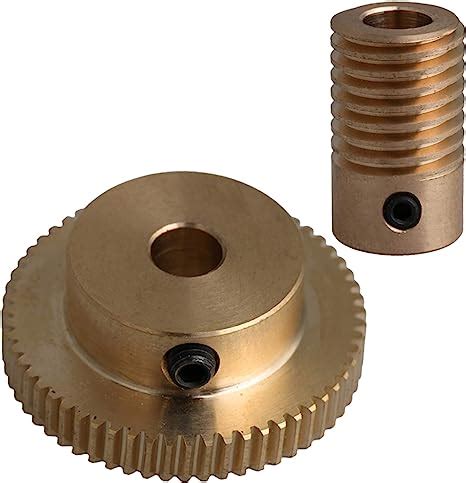 Amazon Cnbtr Mm Hole Dia Brass Gear Shaft Mm Uter Dia T