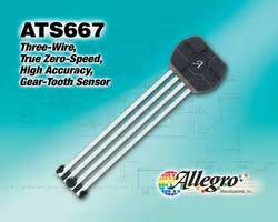 Geartooth Sensor incorporates dual element Hall IC.