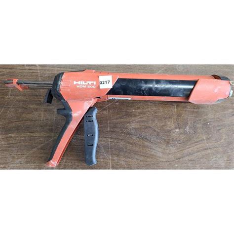 HILTI HDM 500 MANUAL DISPENSER - Kidd Family Auctions