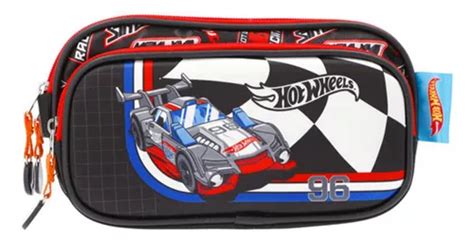 Lapicera Escolar Hot Wheels Hws Pc A Color Negro Mercadolibre