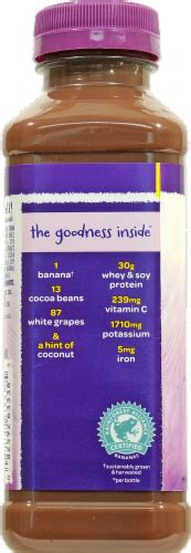Naked Banana Chocolate Protein Juice Smoothie Fl Oz Ralphs
