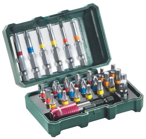 Coffret Dembouts Sp En Acier Metabo 626710000 29 Pièces Leroy Merlin