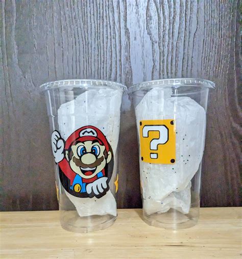 Super Mario Party Favors Mario Birthday Party Favors Super Etsy