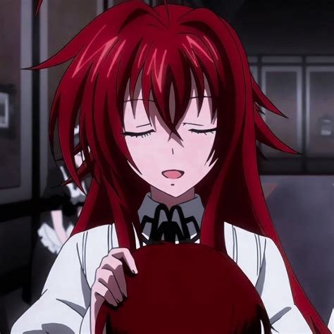 Rias Grimoire Color Rojo De Pelo Chica