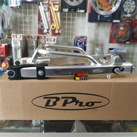 Jual Swing Arm Bpro Rx King Hard Use Stabilizer Bolong Silver Di Lapak