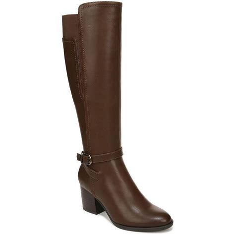 Soul Naturalizer Womens Uptown Faux Leather Tall Knee High Boots Shoes