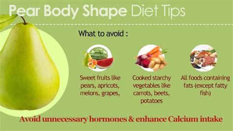 Diet For Pear Shaped Women