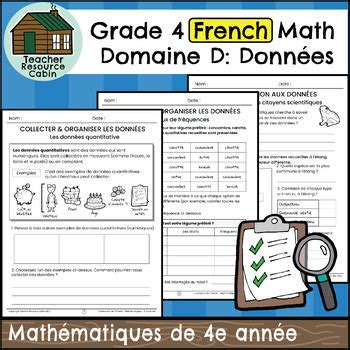 Diagramme Tige Et Feuille Teaching Resources Tpt