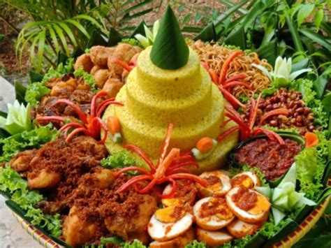 Hiasan Tumpeng Nasi Kuning Koleksi Gambar