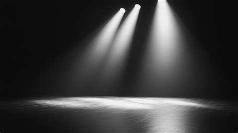 Stage Lights Premium Ai Generated Image