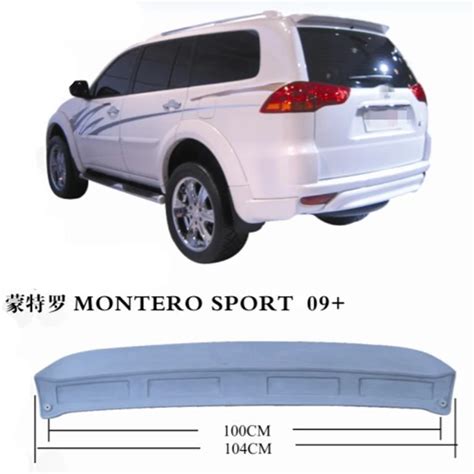 Car Styling High Quality ABS Plastic Unpainted Primer Tail Wing Rear