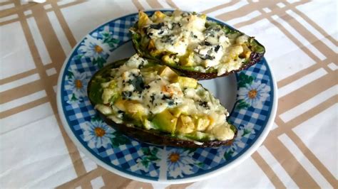 baked avocado  blue cheese recipe bonapeticom