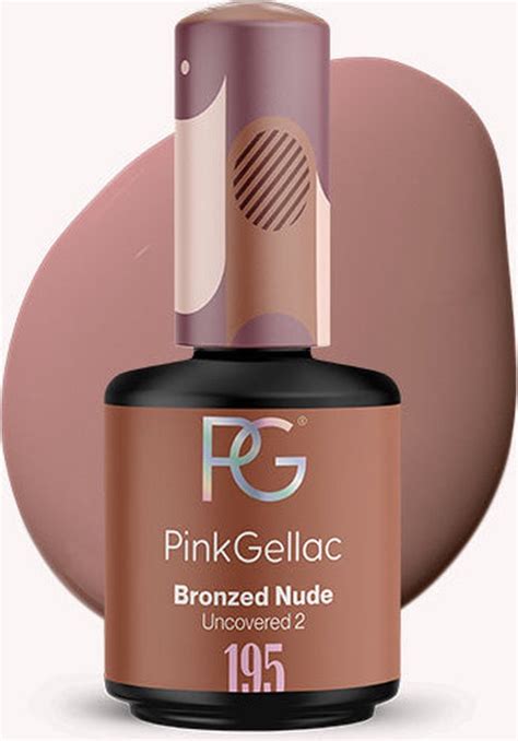 Pink Gellac Bronzed Nude Gellak Manicure Voor Gelnagels Gel Lak Gellak Bol