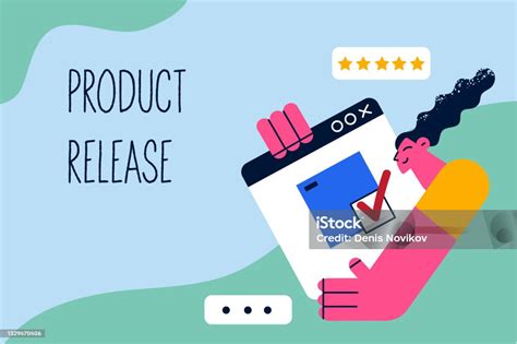product release  business concept stock illustration  image