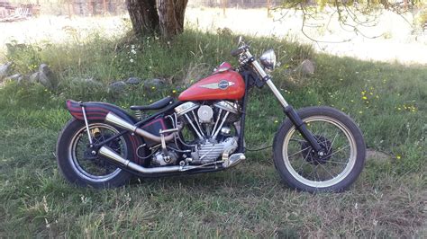 LOVE CYCLES: 1954 fle panhead chopper project