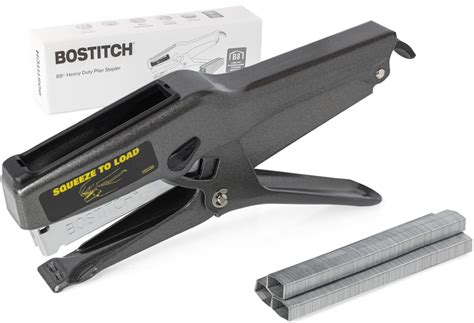 snapklikcom bostitch office  plier heavy duty stapler